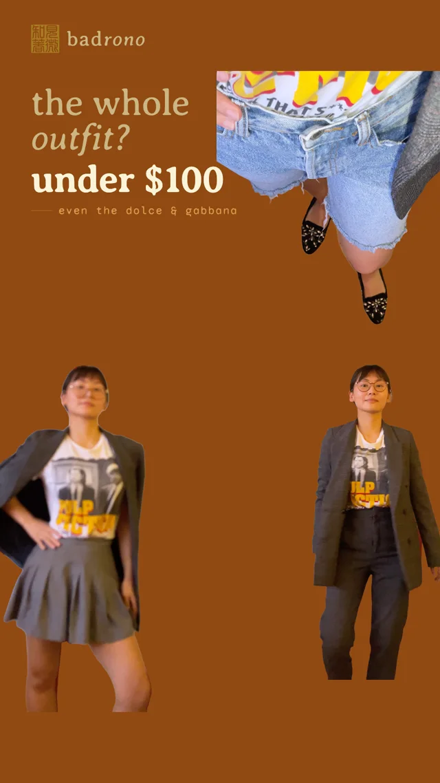 badrono reel: the whole outfit, under $100